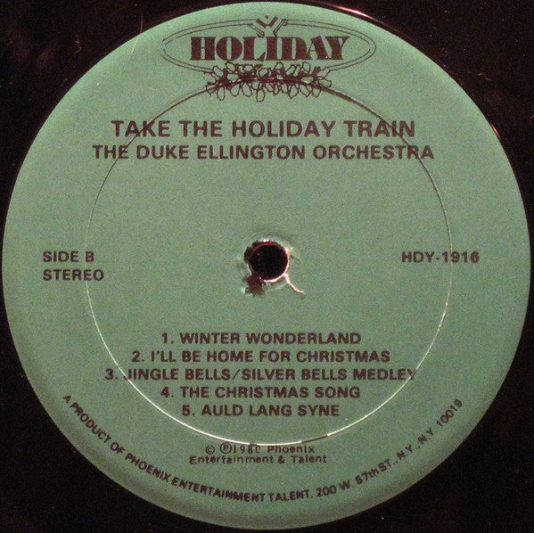 The Duke Ellington Orchestra : Take The Holiday Train (LP, Album)