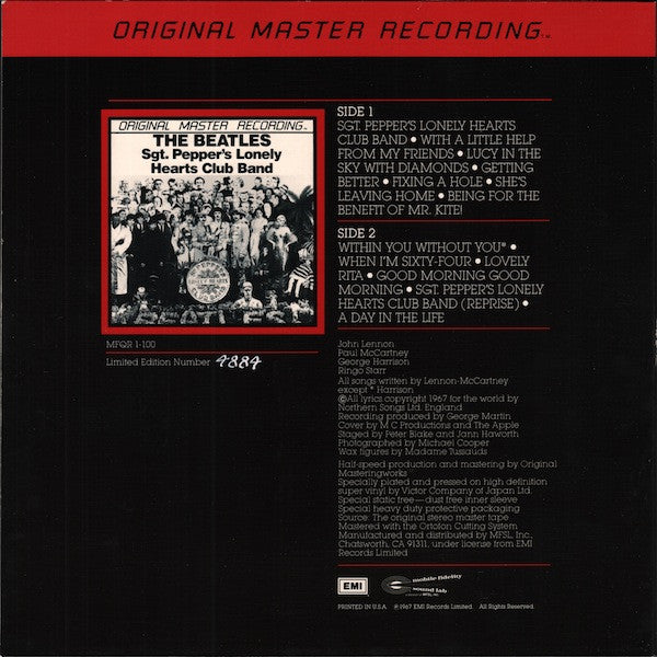 The Beatles : Sgt. Pepper's Lonely Hearts Club Band (Box, Ltd, Num + LP, Album, RE, RM)