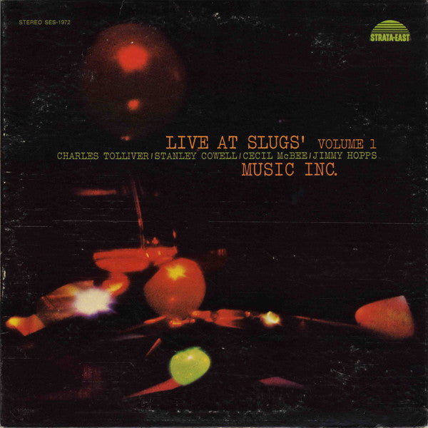 Music Inc : Live At Slugs' Volume 1 (LP, Album)