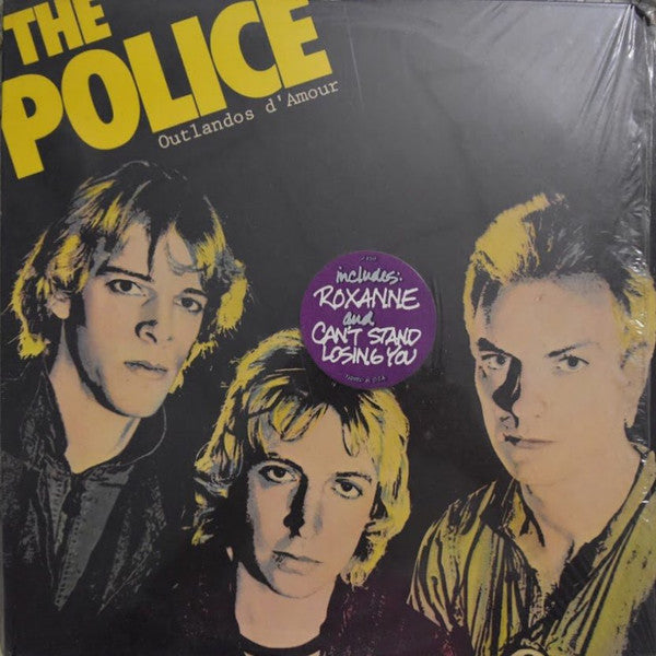 The Police : Outlandos D'Amour (LP, Album, Ter)
