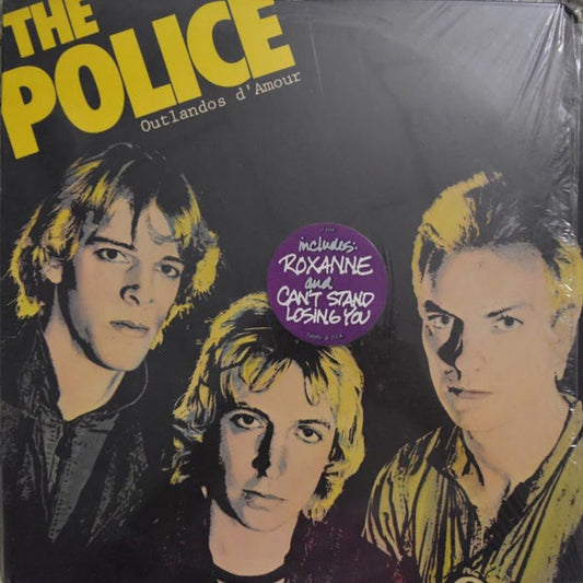The Police : Outlandos D'Amour (LP, Album, Ter)