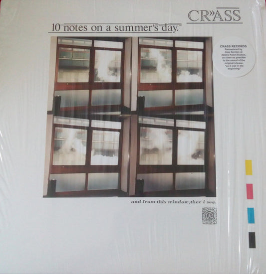 Crass : 10 Notes On A Summer's Day (12", Single, RE, RM)