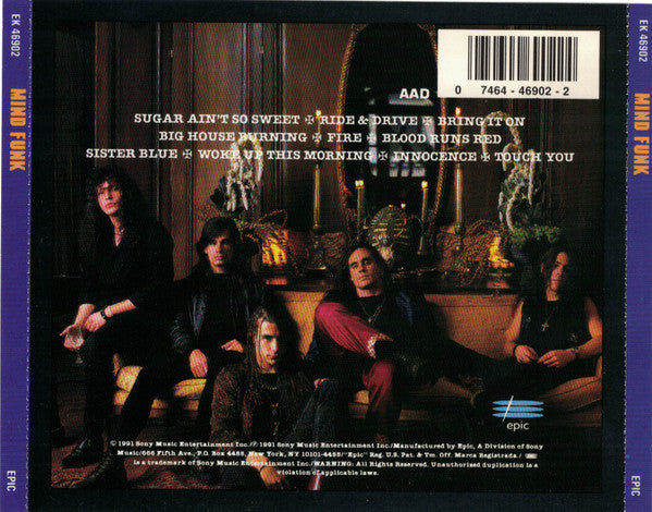 Mindfunk (2) : Mind Funk (CD, Album, RP)