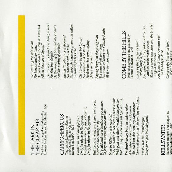 Loreena McKennitt : Elemental (CD, Album, RE)