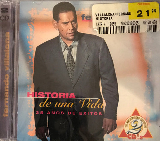 Fernando Villalona : 25 Años De Exitos Historia De Una Vida (2xCD, Comp)