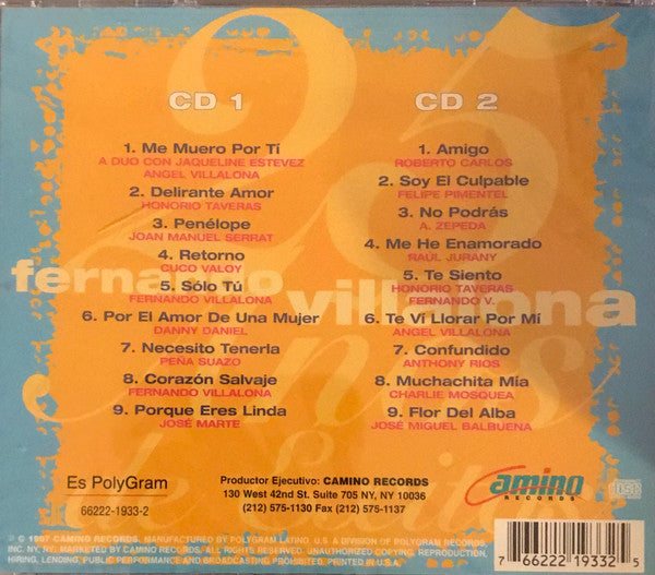 Fernando Villalona : 25 Años De Exitos Historia De Una Vida (2xCD, Comp)