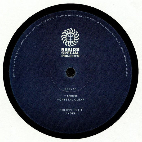 Philippe Petit (4) : Anger E.P. (12", EP)