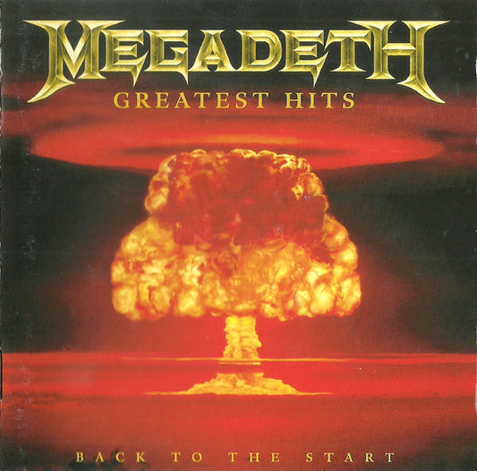 Megadeth : Greatest Hits - Back To The Start (CD, Comp, Club, RM)