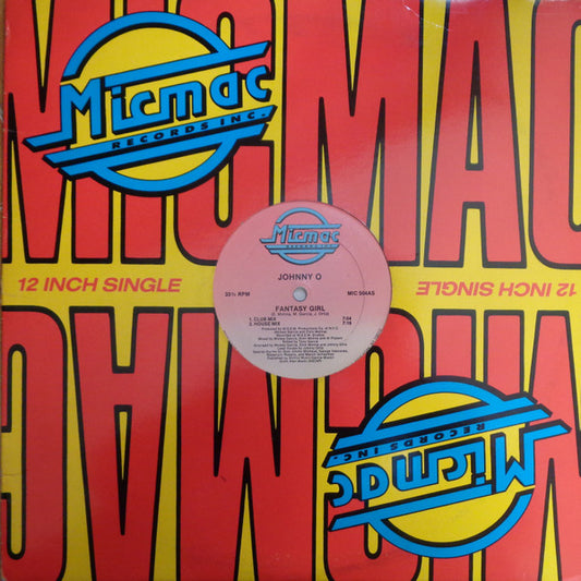 Johnny O : Fantasy Girl (12", RE, 166)