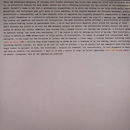 A.D.N.Y.* : Forms EP (12", EP)