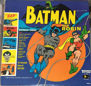 The Sensational Guitars Of Dan & Dale : Batman And Robin (LP, Album)