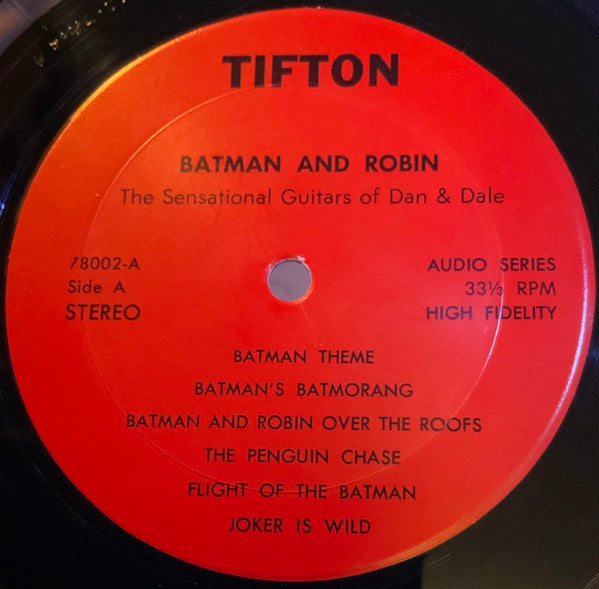 The Sensational Guitars Of Dan & Dale : Batman And Robin (LP, Album)