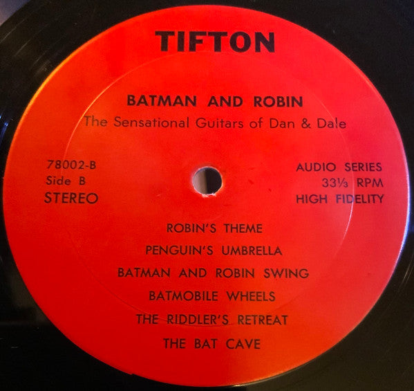 The Sensational Guitars Of Dan & Dale : Batman And Robin (LP, Album)