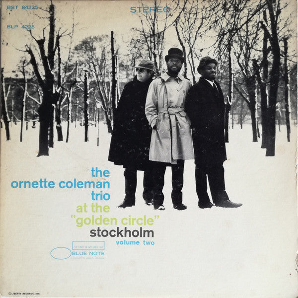 The Ornette Coleman Trio : At The "Golden Circle" Stockholm - Volume Two (LP, Album, RE)