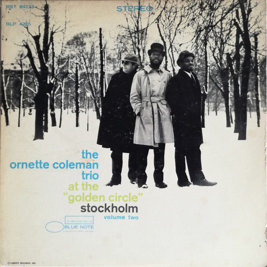 The Ornette Coleman Trio : At The "Golden Circle" Stockholm - Volume Two (LP, Album, RE)
