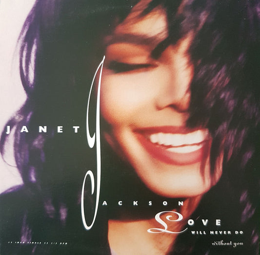Janet Jackson : Love Will Never Do (Without You) (12", Single)