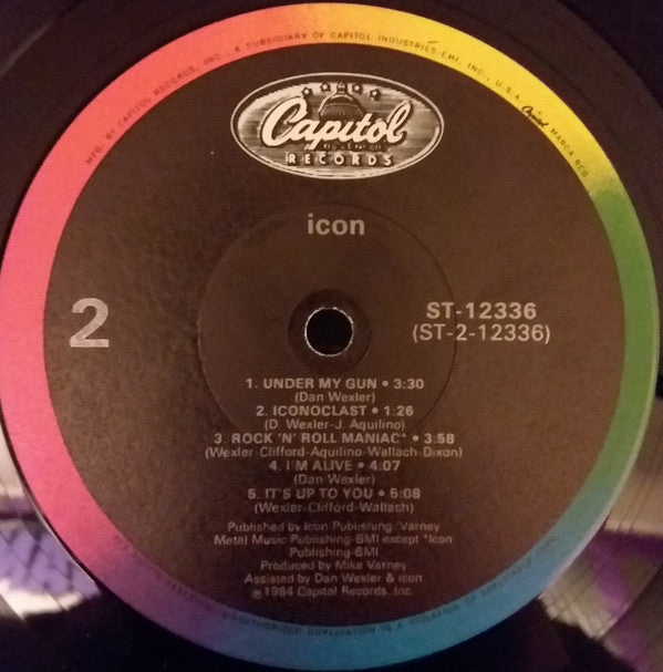 Icon (20) : Icon (LP, Album, Win)