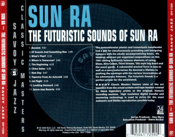 Sun Ra : The Futuristic Sounds Of Sun Ra (Album,Reissue,Remastered)