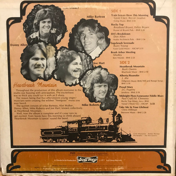 Heartbreak Mountain : Train Leaves Here This Morning (LP, Album)