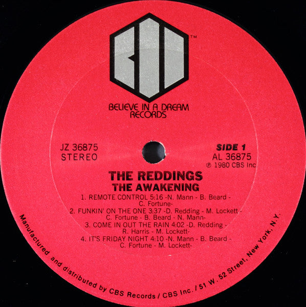 The Reddings : The Awakening (LP, Album, Pit)