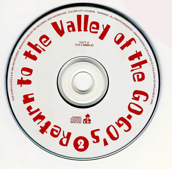 Go-Go's : Return To The Valley Of The Go-Go's (2xCD, Comp)
