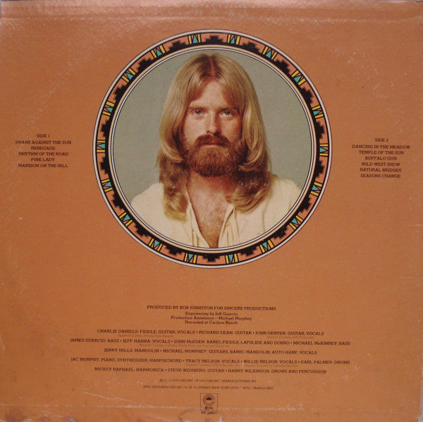 Michael Martin Murphey : Swans Against The Sun (LP, Album, Pit)