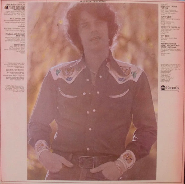 B. J. Thomas* : Reunion (LP, Album)