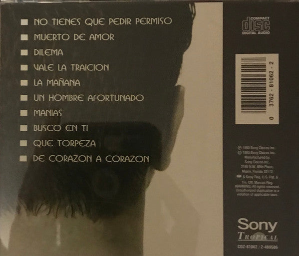 Luis Enrique : Dilema (CD, Album)