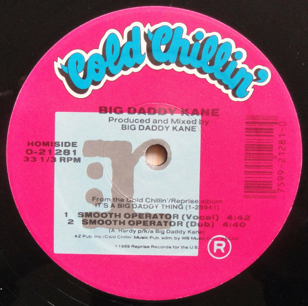 Big Daddy Kane : Smooth Operator (12", Maxi)