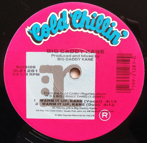Big Daddy Kane : Smooth Operator (12", Maxi)
