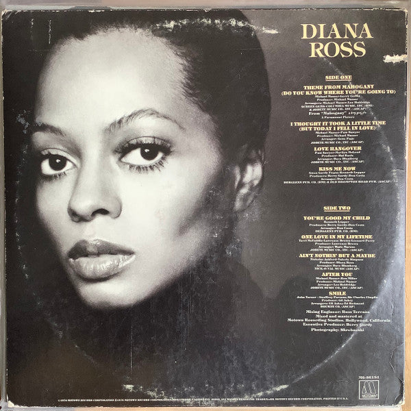 Diana Ross : Diana Ross (LP, Album, Mon)