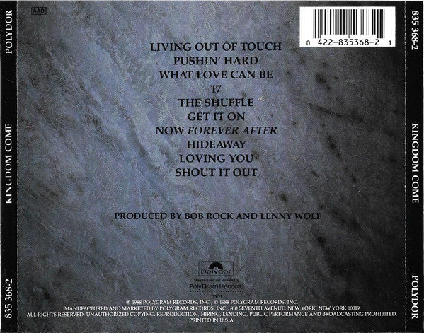 Kingdom Come (2) : Kingdom Come (CD, Album)