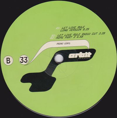 Chemistry (4) : Let Love Rule (12", Promo)