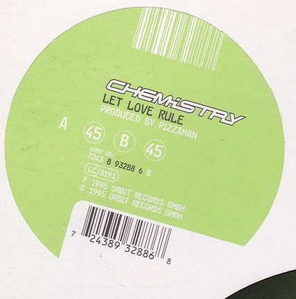 Chemistry (4) : Let Love Rule (12", Promo)