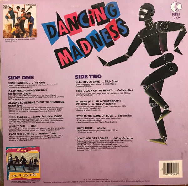 Various : Dancing Madness (LP, Comp, 69 )