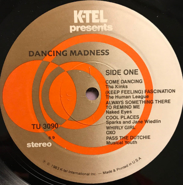 Various : Dancing Madness (LP, Comp, 69 )