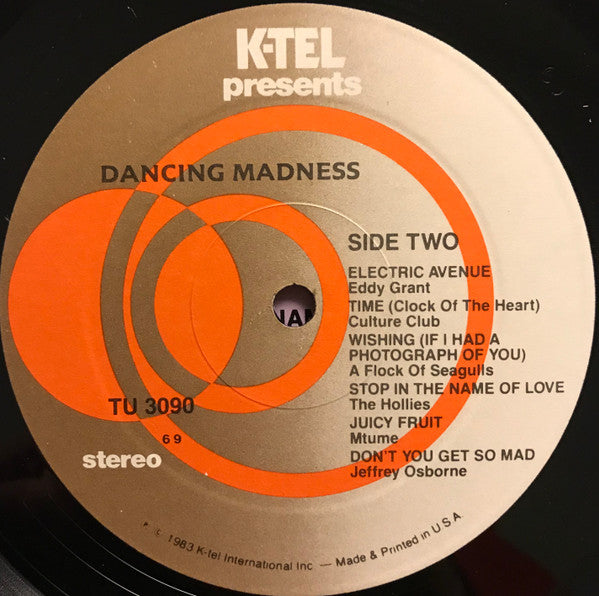 Various : Dancing Madness (LP, Comp, 69 )