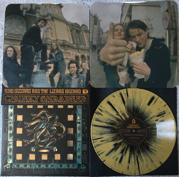 King Gizzard & The Lizard Wizard* : Chunky Shrapnel (2xLP, Album, Gol)