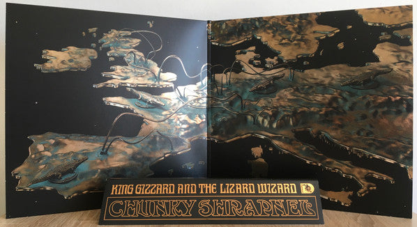 King Gizzard & The Lizard Wizard* : Chunky Shrapnel (2xLP, Album, Gol)