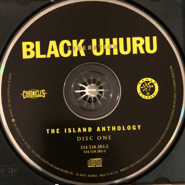 Black Uhuru : Liberation: The Island Anthology (2xCD, Comp, RE, RM)