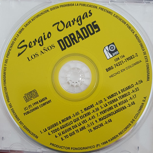 Sergio Vargas : Los Años Dorados (CD-ROM, Comp)
