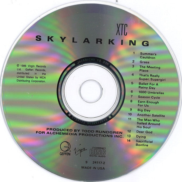XTC : Skylarking (CD, Album, RE, Uni)