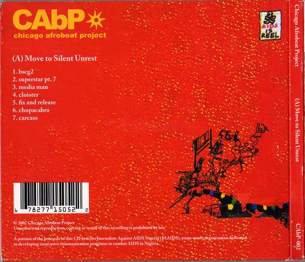 Chicago Afrobeat Project : (A) Move To Silent Unrest (CD, Album, Dig)