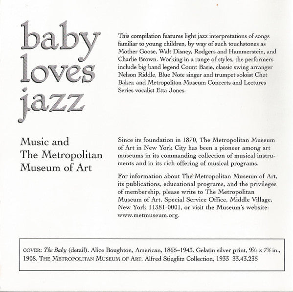 Various : Baby Loves Jazz (CD, Comp)