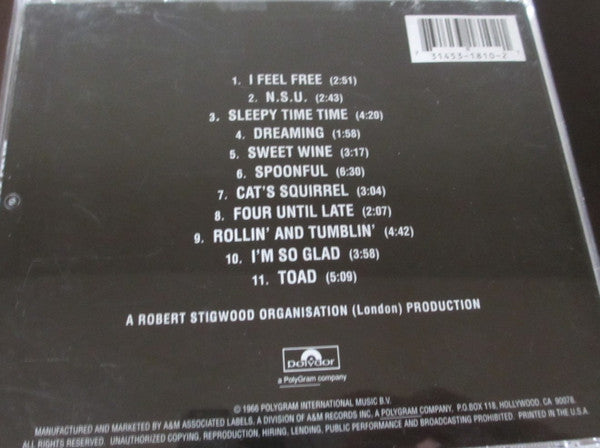 Cream (2) : Fresh Cream (CD, Album, RE, RM)