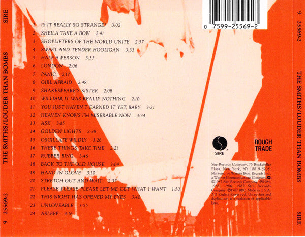 The Smiths : Louder Than Bombs (CD, Comp, RE)