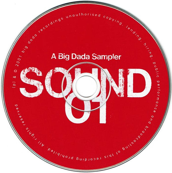 Various : Sound01 (A Big Dada Sampler) (CD, Comp, Smplr)