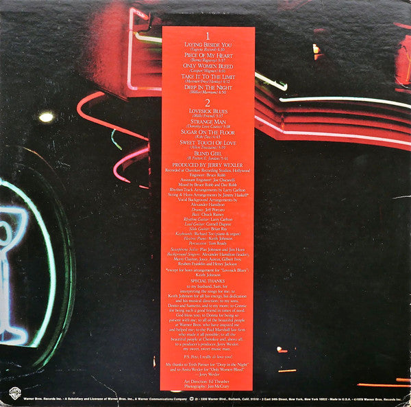 Etta James : Deep In The Night (LP, Album, Los)
