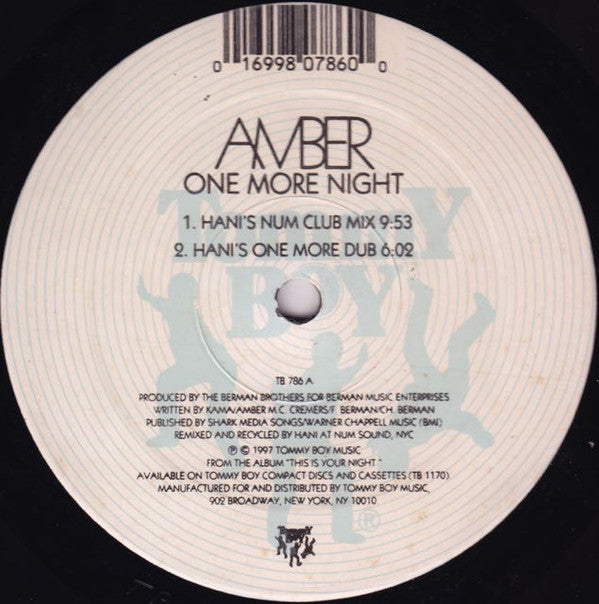 Amber : One More Night (12")