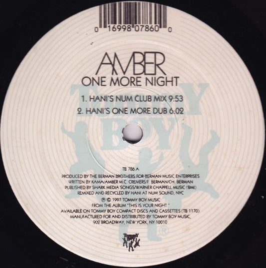 Amber : One More Night (12")